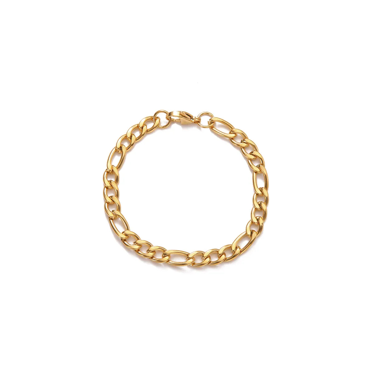 Golden Figaro Chain 7mm