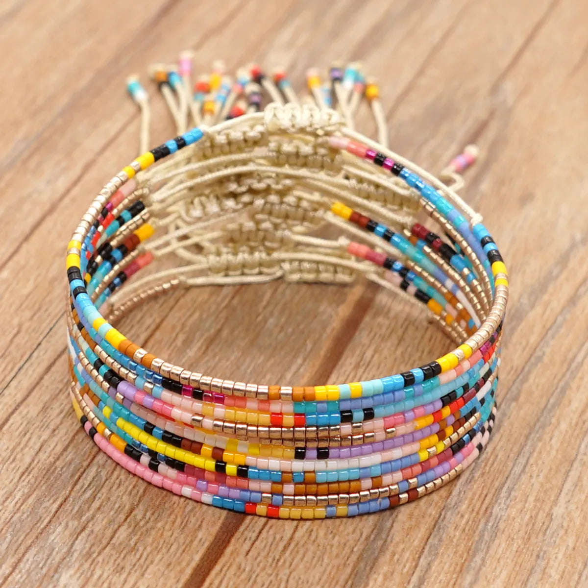 women’s cute bracelets-Simple Style Geometric Glass Wholesale Bracelets