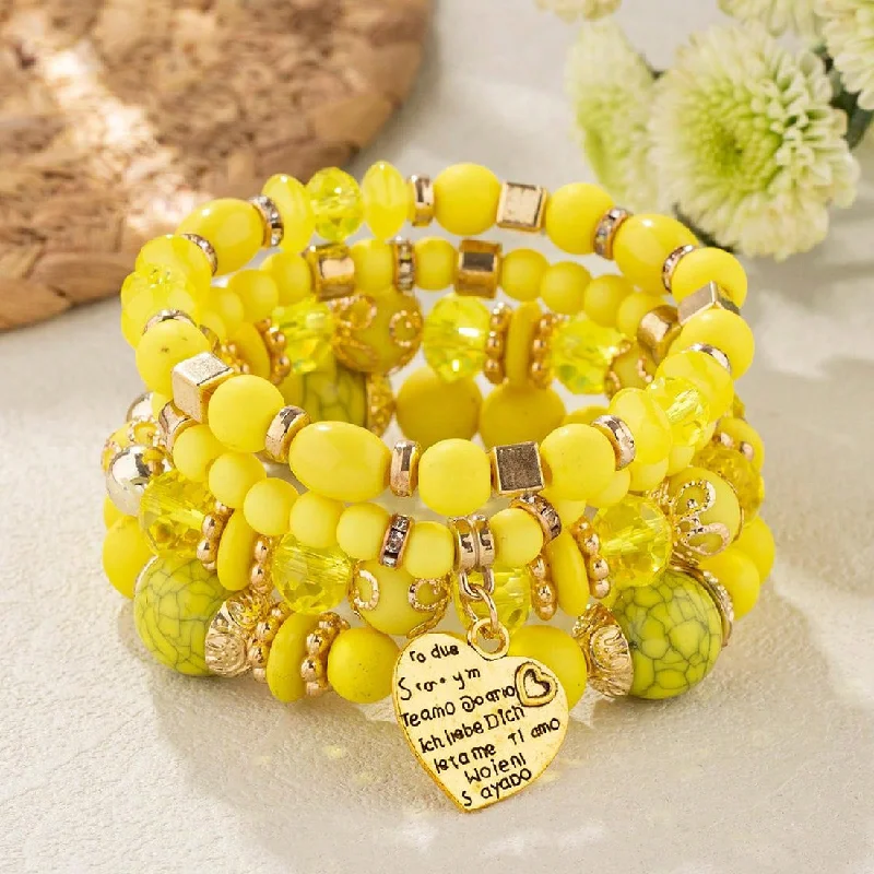 B0013-Peach Heart Yellow #3