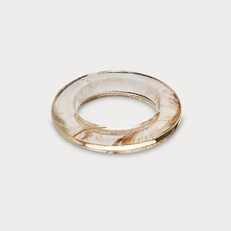 women’s unique rings-Golden Quartz (Made to Order)