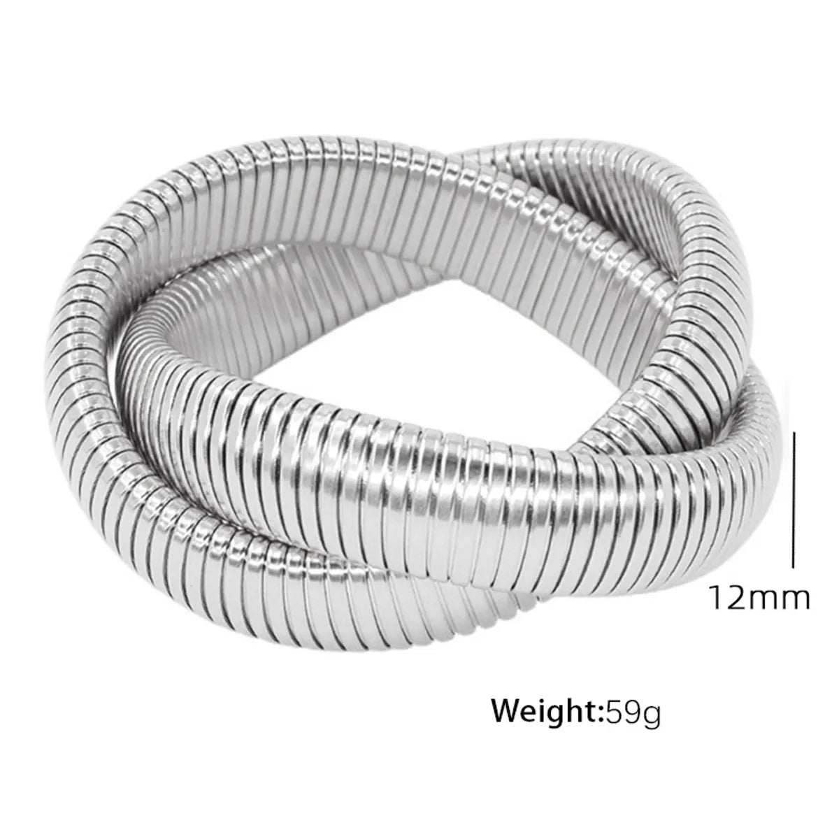 Sz 1350.00G-Layer Steel Bracelet