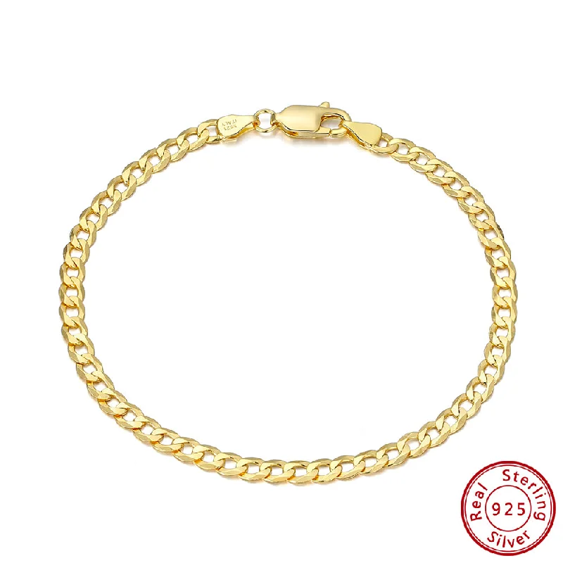 About 3mm Wide, 18K Gold, Length: 20cm, Weight: about 2.4G