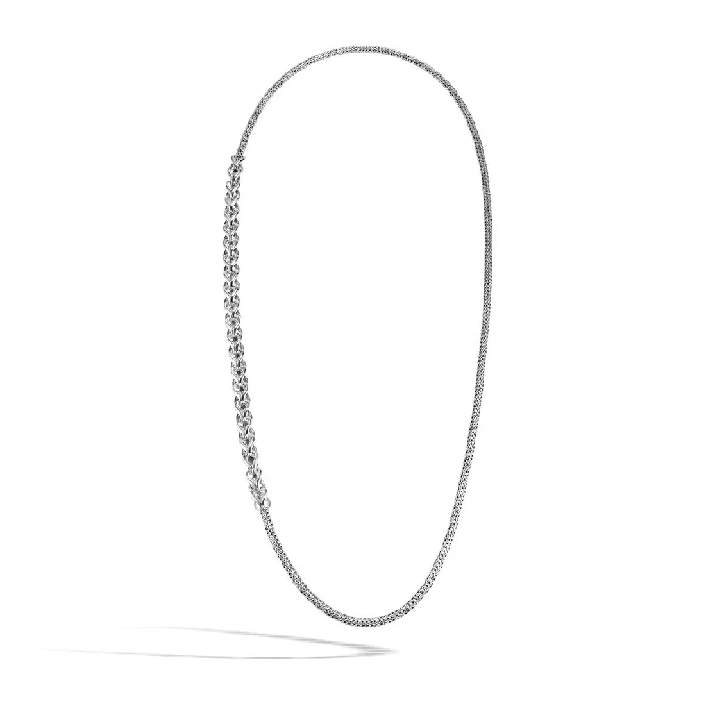 women’s infinity necklaces-Asli Classic Chain Link Silver Necklace