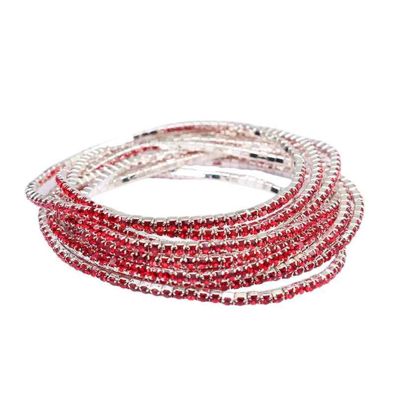 8 Red Diamond Bracelet