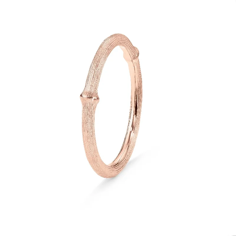 women’s cute rings-Nature I 18K Rosegold Ring