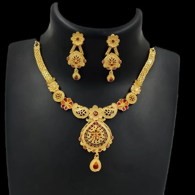 women’s elegant chain necklaces-Pari Art Jewellery Forming Necklace Set