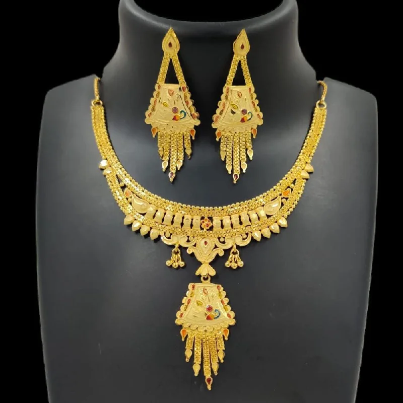 women’s twisted necklaces-Pari Art Jewellery Forming Necklace Set