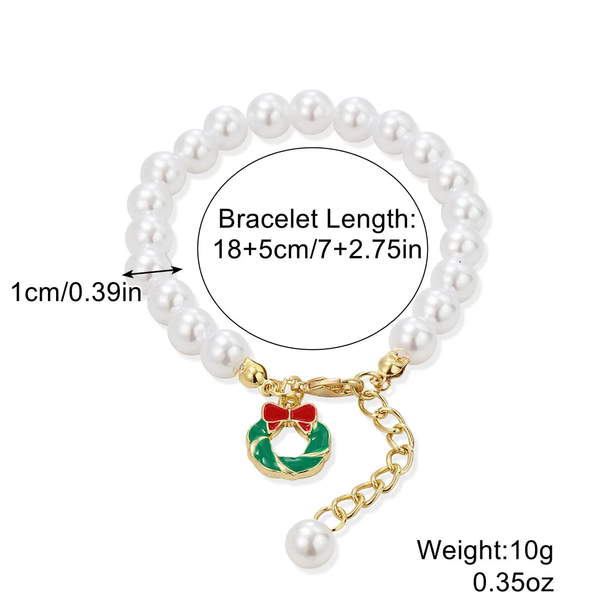 S2210-5 Pearl Garland Bracelet