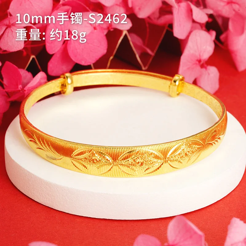 10mm Bracelet Brushed Coin-S2462