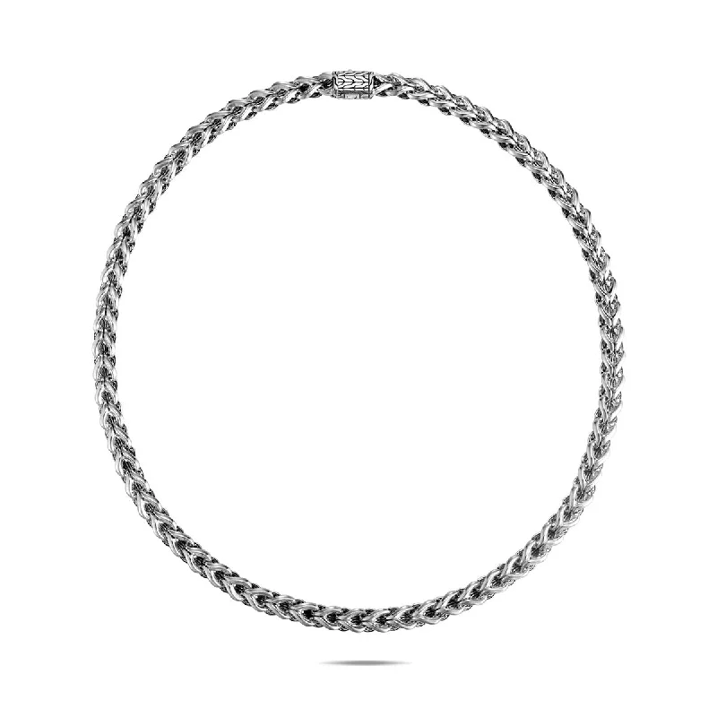 women’s statement necklaces-Asli Classic Chain Link Silver Link Necklace