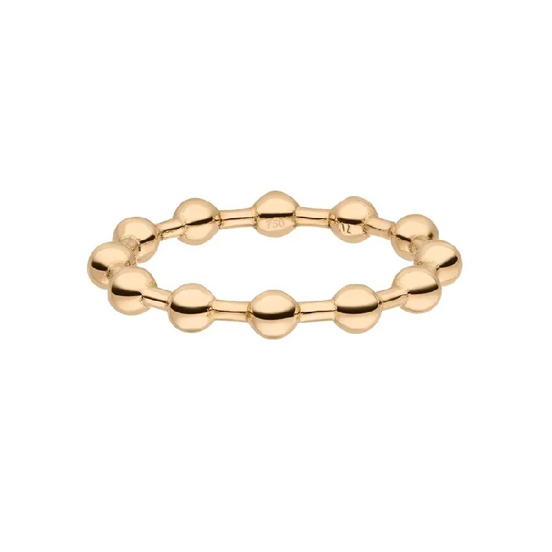 women’s pinky rings-Sphere 18K Gold Ring