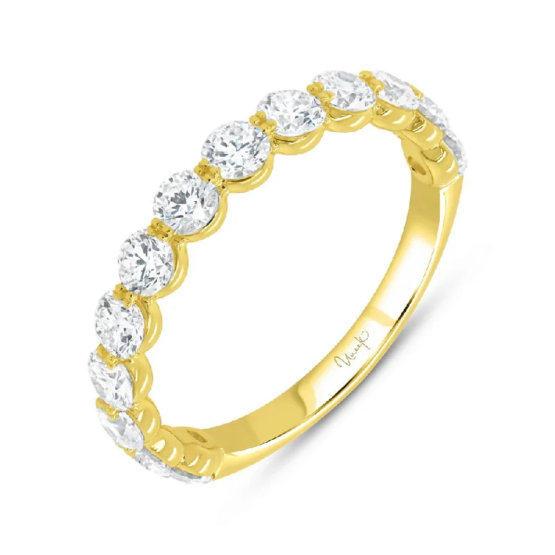 women’s engagement rings-Uneek Timeless Collection Straight Wedding Ring