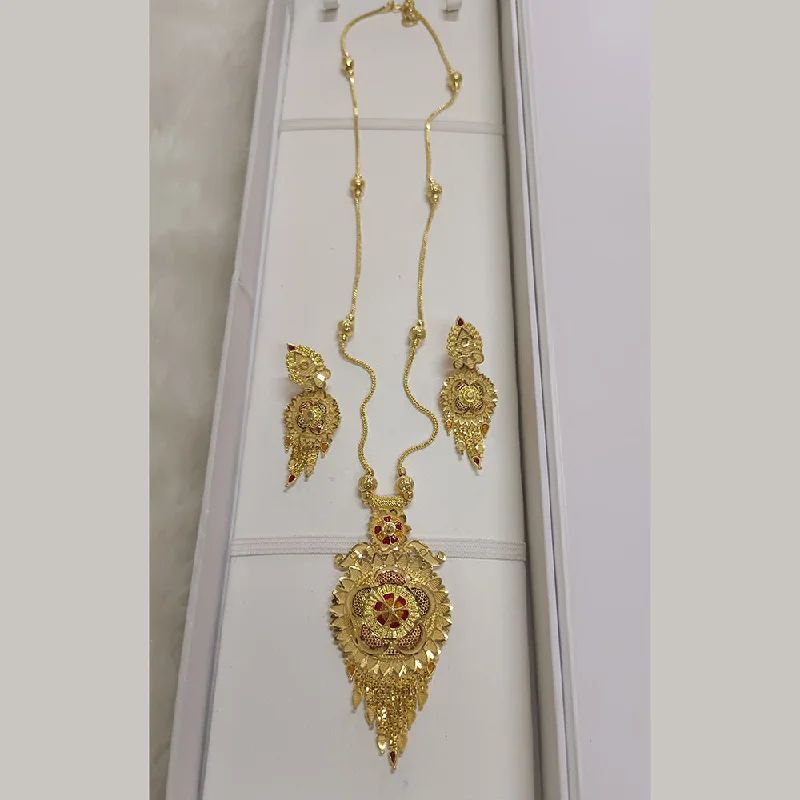 women’s trendy necklaces-Pari Art Jewellery Forming Necklace Set