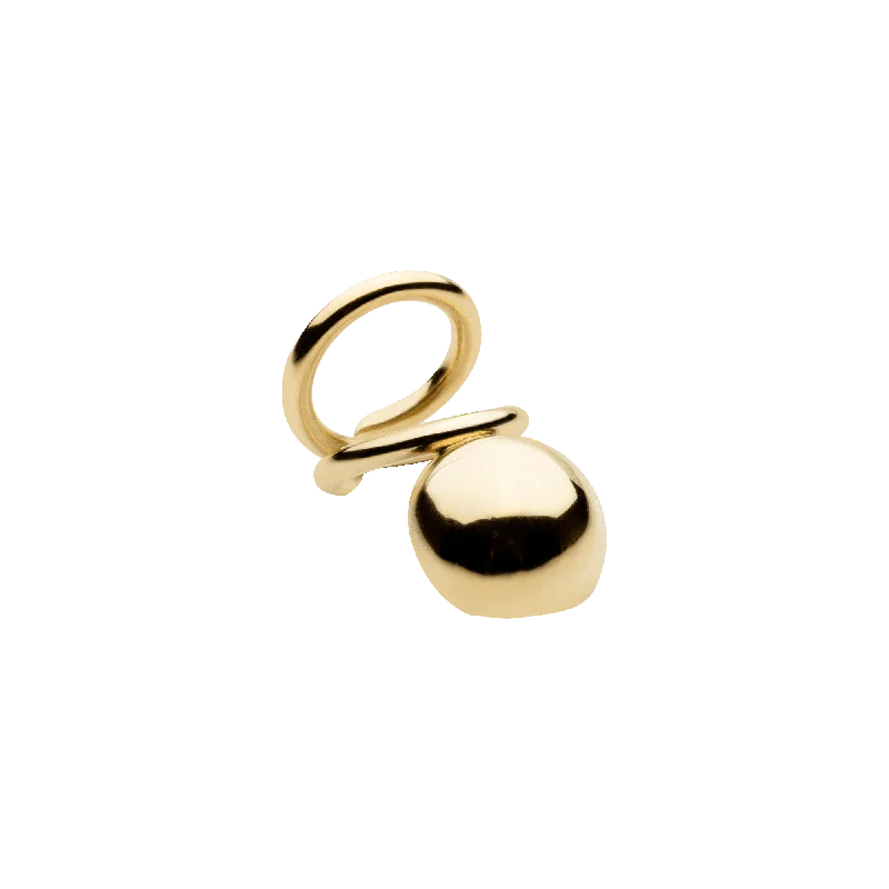 women’s unique rings-Bulky Sirius Ring Gold Plated