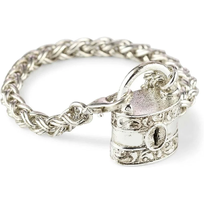 women’s casual bracelets-Antiquities Couture Burgess Chest Lock Bracelet