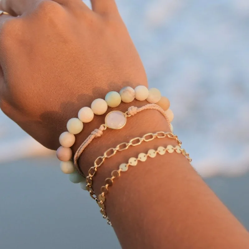 women’s casual bracelets-Payton Inspired Stack | Seafoam