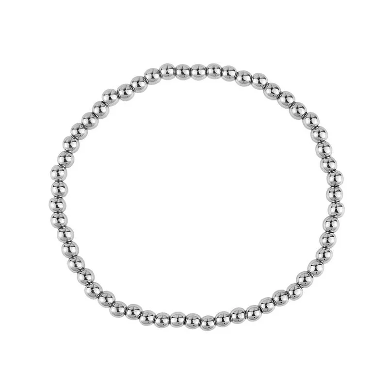 Silver 5mm Ball Bracelet