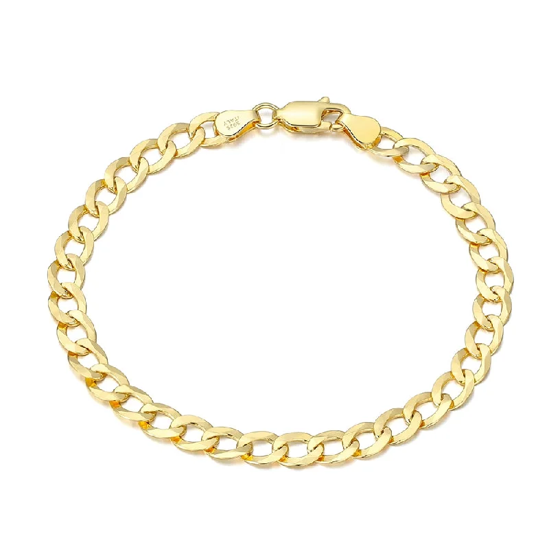 about 5mm Wide, 18K Gold, Length: 16.5cm, Weight: 3.2G