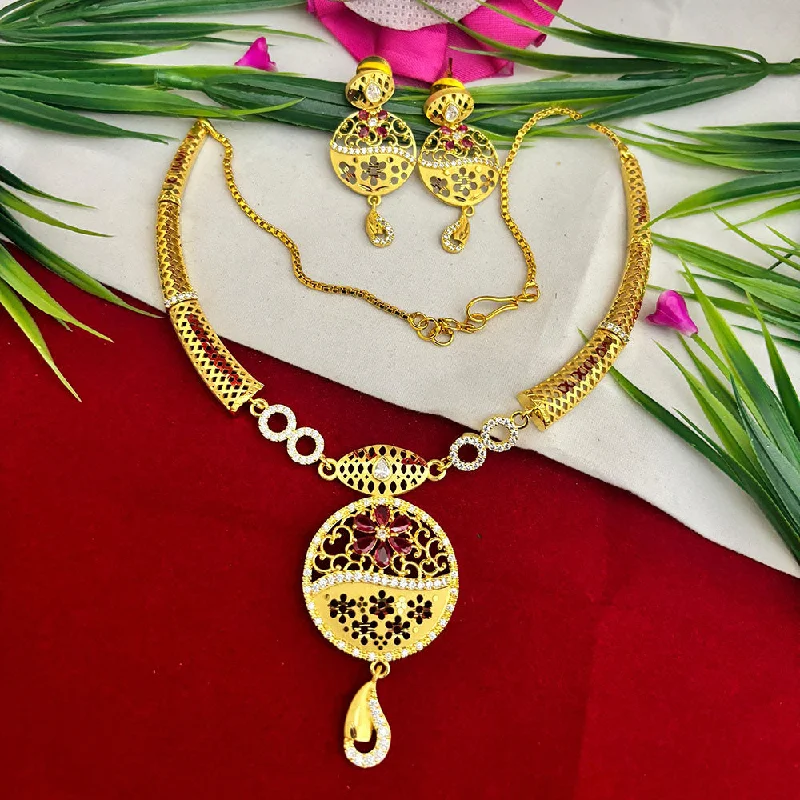 women’s antique necklaces-Pari Art Jewellery Forming Necklace Set