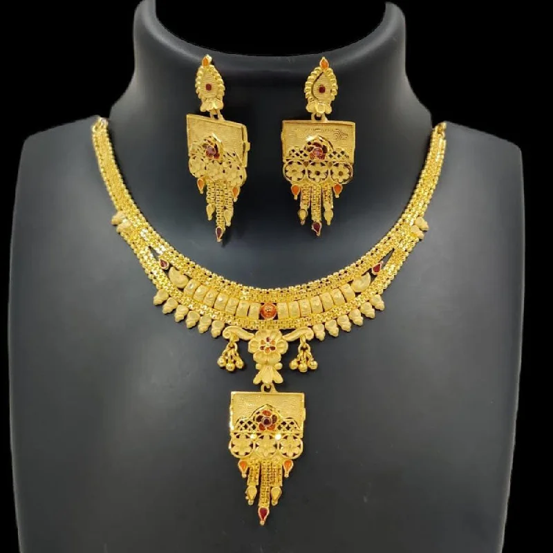 women’s charm and pendant necklaces-Pari Art Jewellery Forming Necklace Set