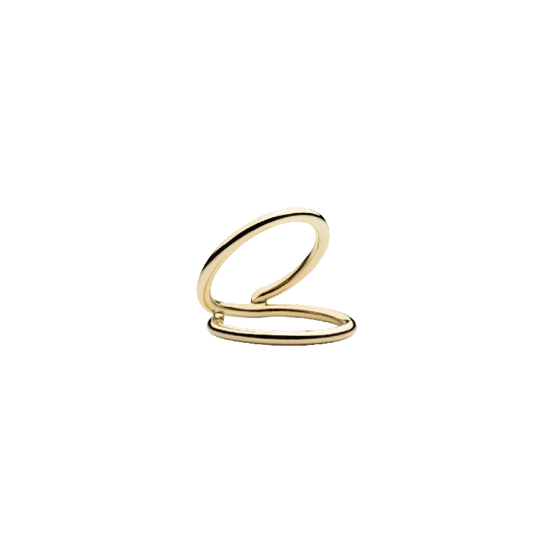 women’s zodiac rings-Viper Ring Gold