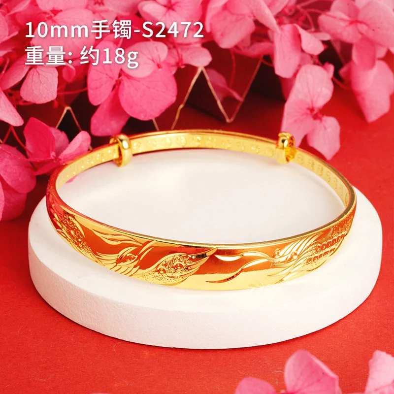 10mm Bracelet Dragon and Phoenix Style-S2472