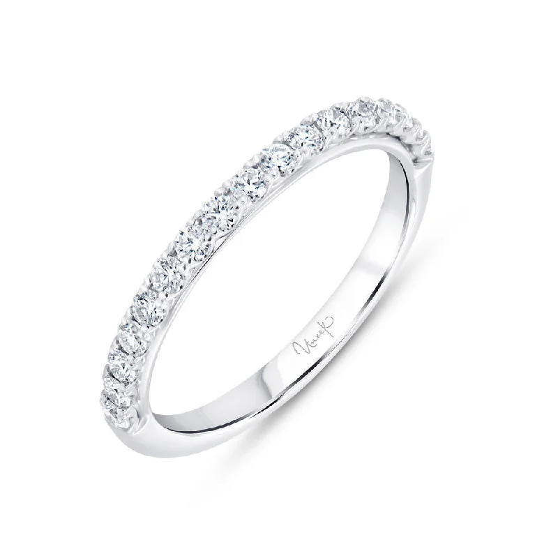 women’s luxury engagement rings-Uneek Alexandria Collection Halo Wedding Ring