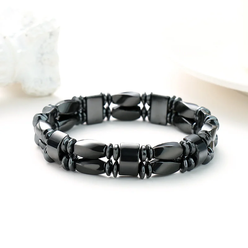 Half-Moon Clip Double Flat Clip Four-Side Turn Bracelet