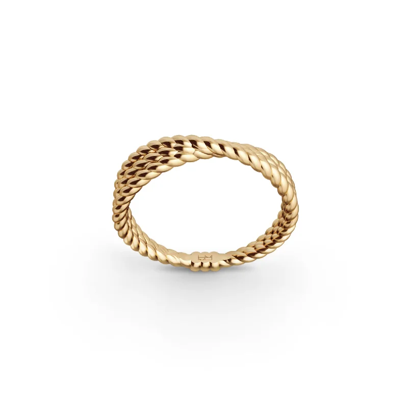 women’s engagement rings-Elements N°5 18K Gold Ring