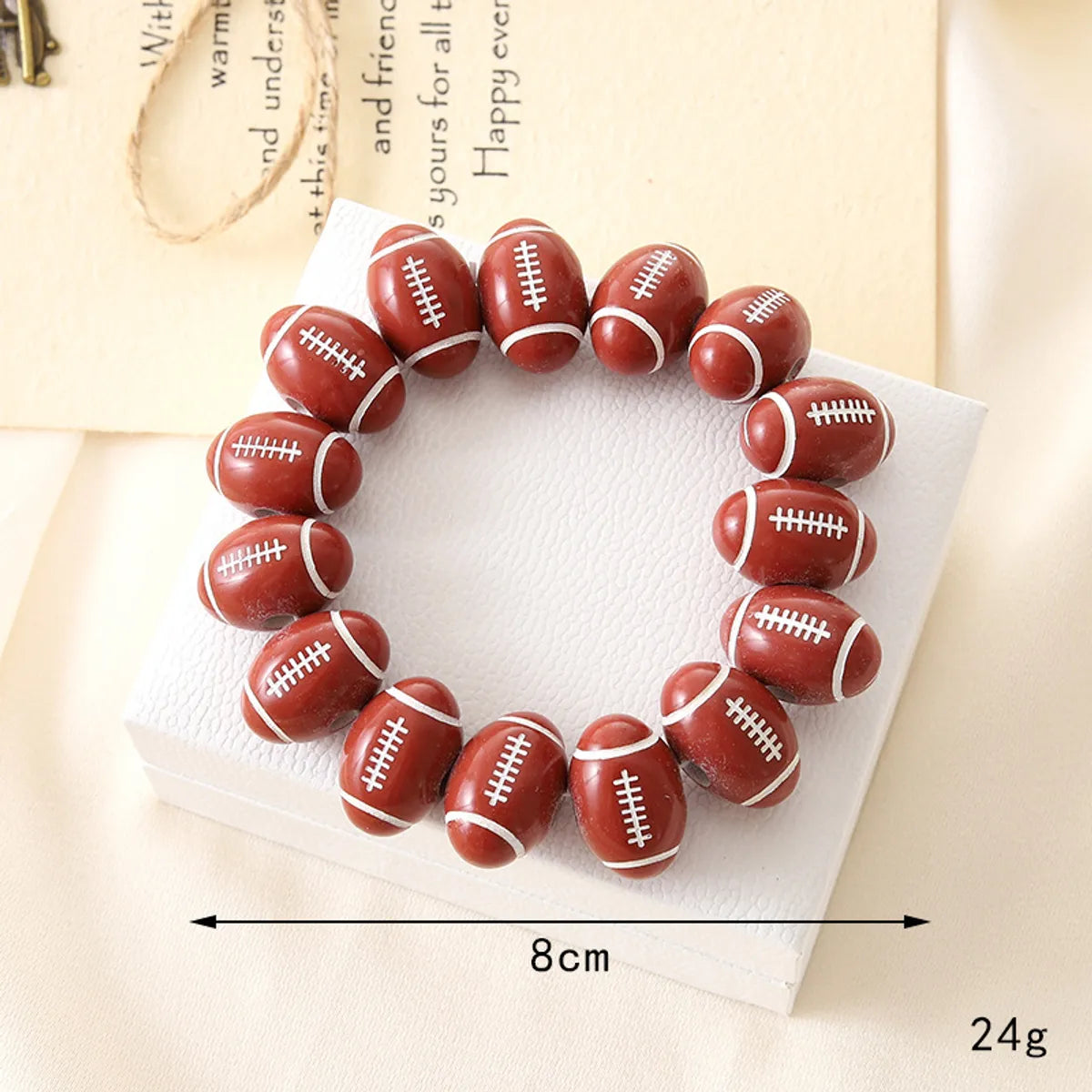 K3522 Rugby Beaded Bracelet