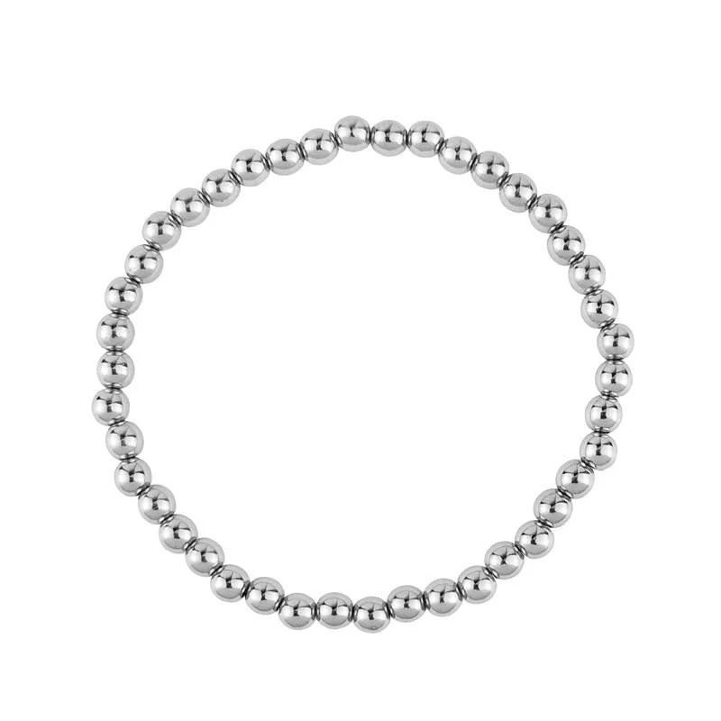 Silver 6mm Ball Bracelet