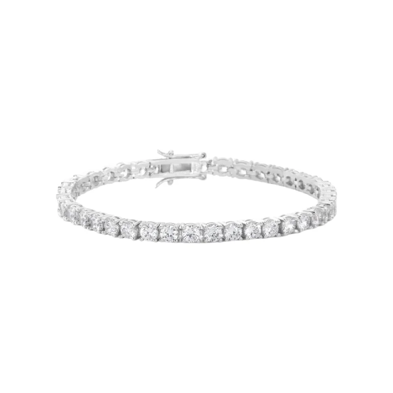 women’s cute bracelets-Grand Heiress Diamondette Tennis Bracelet