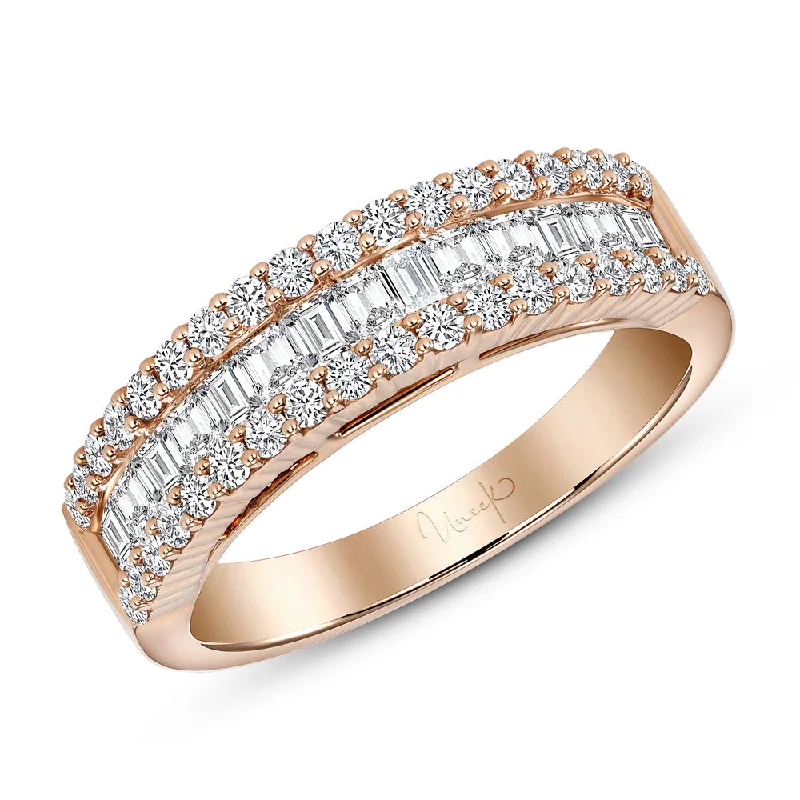 women’s unique diamond engagement rings-Uneek Timeless Collection Wedding Ring