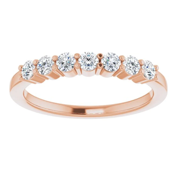 women’s anniversary bands-14K Rose 3/8 CTW Natural Diamond Anniversary Band