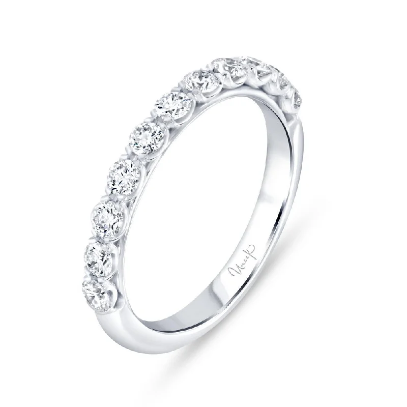 women’s custom engagement rings-Uneek Timeless Collection Straight Wedding Ring