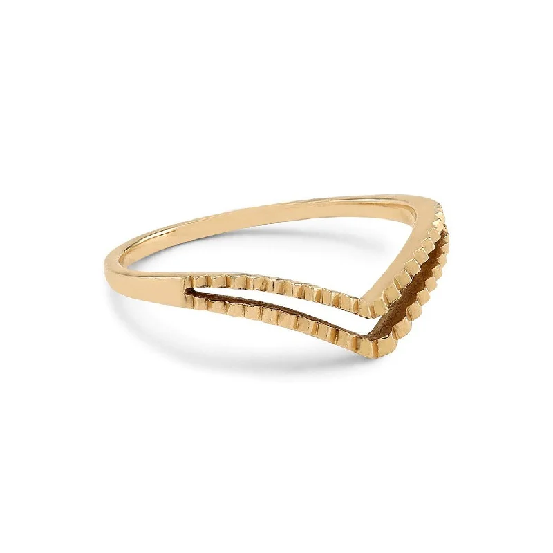 women’s cocktail rings-Zally 14K Gold Ring