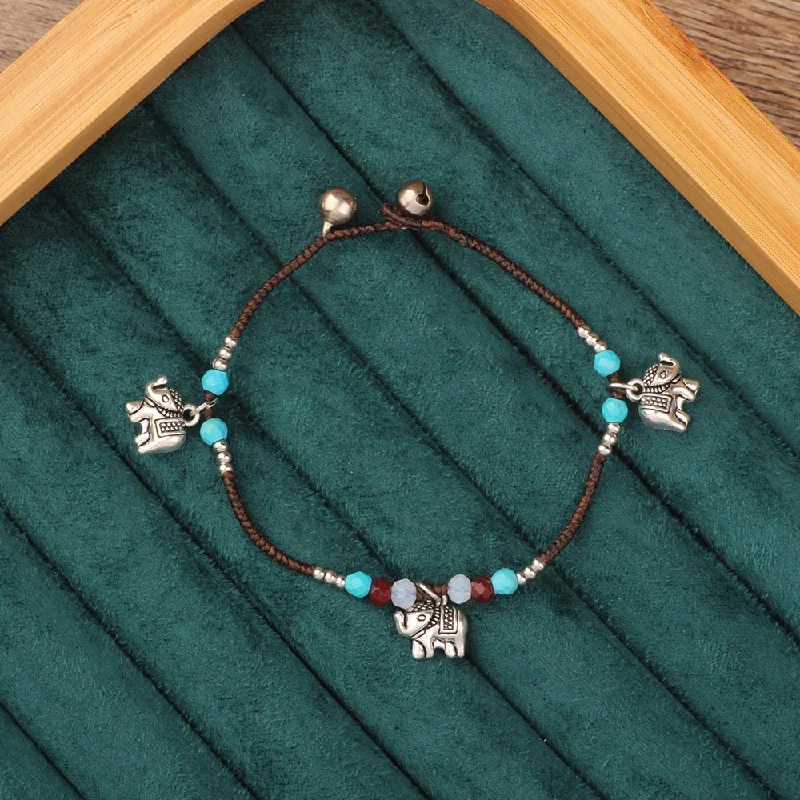 16#-Retro Elephant Bracelet